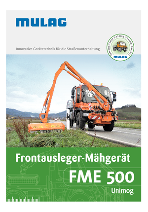 स्लोप मोवर Mulag FME 500