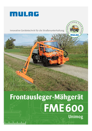 स्लोप मोवर Mulag FME 600