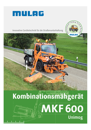 स्लोप मोवर Mulag MKF 600