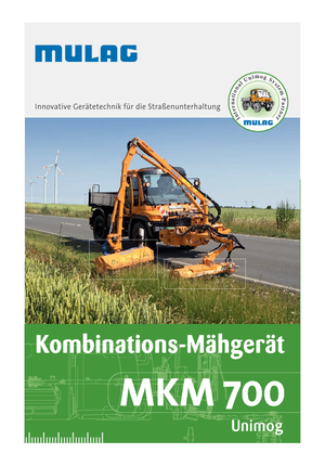 स्लोप मोवर Mulag MKM 700