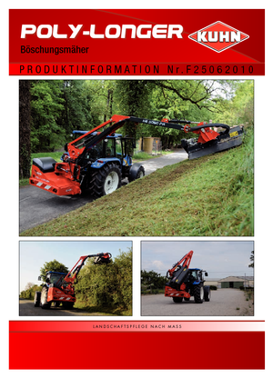 स्लोप मोवर Kuhn Poly-Longer HE 5050 PA