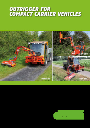 स्लोप मोवर Dücker KBM 350 TMK 10