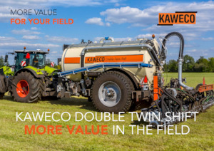 स्लरी टैंक KAWECO DOUBLE TWIN SHIFT 14000