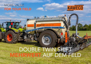 स्लरी टैंक KAWECO DOUBLE TWIN SHIFT 14000