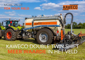 स्लरी टैंक KAWECO DOUBLE TWIN SHIFT 14000