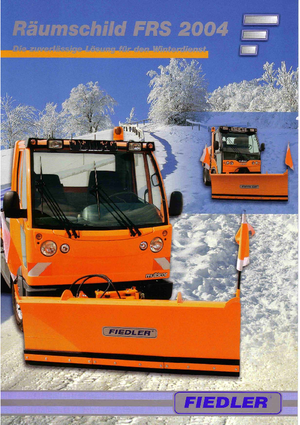 स्नोप्लो लाइट-ड्यूटी Fiedler FRS 2004