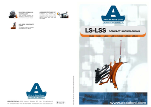 स्नोप्लो लाइट-ड्यूटी Assaloni LS 26