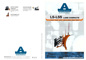 स्नोप्लो लाइट-ड्यूटी Assaloni LS 26