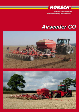 सोइंग मशीन Horsch Airseeder 6 CO
