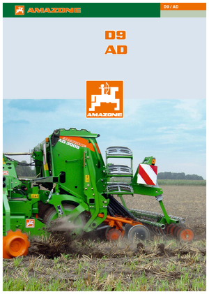 सोइंग मशीन Amazone AD 2500 Special WS
