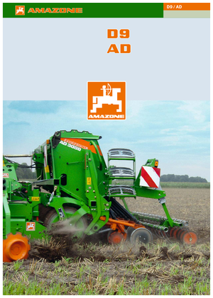 सोइंग मशीन Amazone D9 2500 Special WS