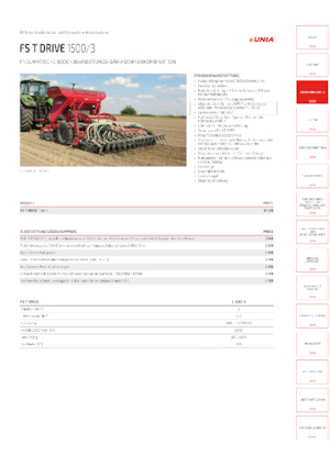 सोइंग मशीन Unia FS T Drive 1500/3