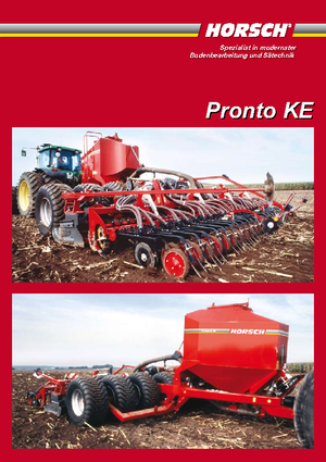 सोइंग मशीन Horsch Pronto 6 KE