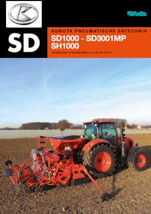 सोइंग मशीन Kubota SD3301MP e-bas