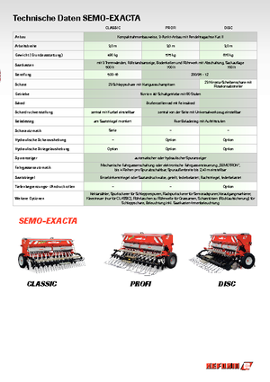सोइंग मशीन Reform Werke Semo-Exacta Profi