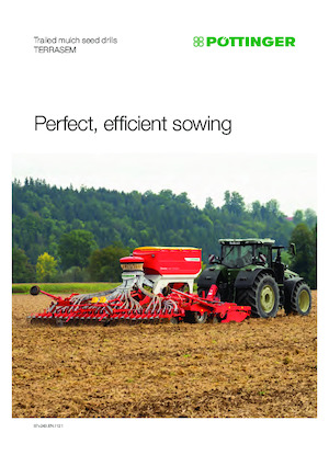 सोइंग मशीन Pöttinger Terrasem V 4000 D