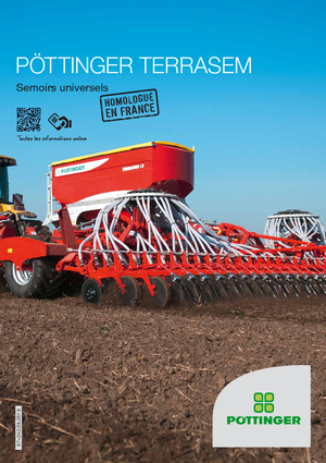 सोइंग मशीन Pöttinger Terrasem C 6 fertilizer