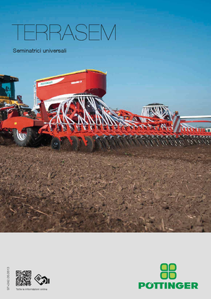सोइंग मशीन Pöttinger Terrasem C 6 fertilizer