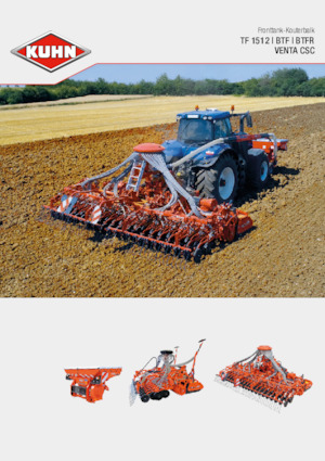 सोइंग मशीन Kuhn Venta TF 1512 Quantron LS 