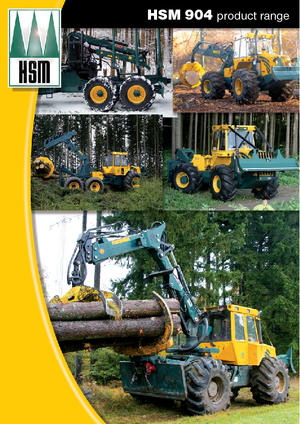 स्पेशल स्किडिंग ट्रैक्टर HSM 904 Z 6WD
