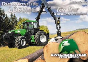 स्पेशल स्किडिंग ट्रैक्टर Kotschenreuther K 240 R