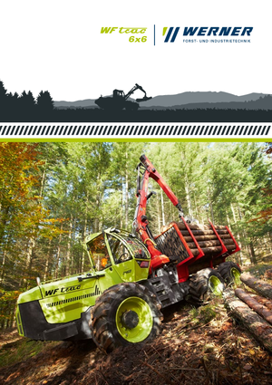 स्पेशल स्किडिंग ट्रैक्टर Werner WF-trac 2460