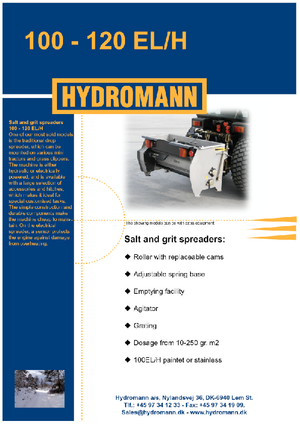 अटैचेबल स्प्रेडर Hydromann 100 EL