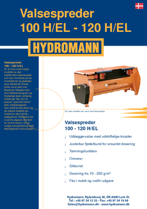 अटैचेबल स्प्रेडर Hydromann 100 EL