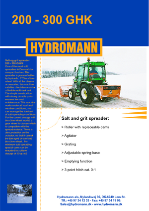अटैचेबल स्प्रेडर Hydromann 200 H