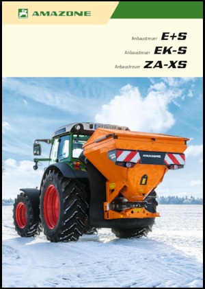 अटैचेबल स्प्रेडर Amazone E+S 751 Hydro