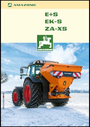अटैचेबल स्प्रेडर Amazone E+S 751 Hydro