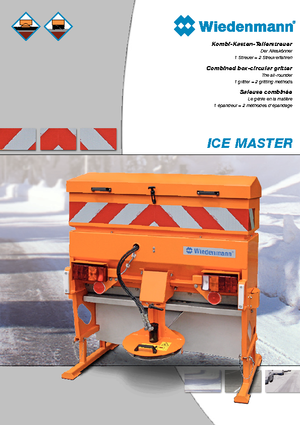 अटैचेबल स्प्रेडर Wiedenmann Ice Master DUO 200