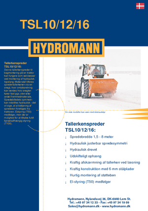 अटैचेबल स्प्रेडर Hydromann TSL 10