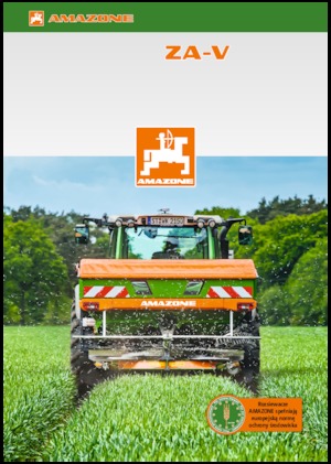 फर्टिलाइज़र स्प्रेडर Amazone ZA-V 2000 Special