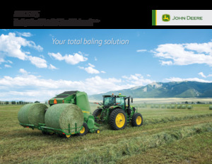 स्क्वायर बेलर John Deere 348