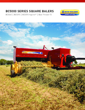 स्क्वायर बेलर New Holland BC 5060 TW EUR