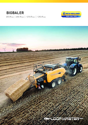 स्क्वायर बेलर New Holland BigBaler 1290 Plus Packer