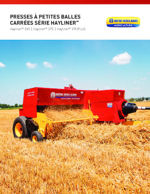 स्क्वायर बेलर New Holland Hayliner 275 PLUS