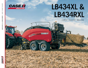 स्क्वायर बेलर Case IH LB 434 RC XL