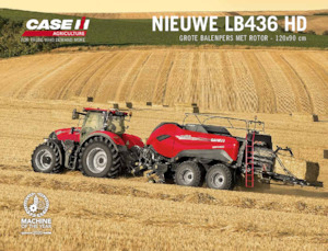 स्क्वायर बेलर Case IH LB 436 HD PC