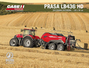 स्क्वायर बेलर Case IH LB 436 HD PC