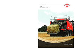 स्क्वायर बेलर Kuhn LSB 890 D 