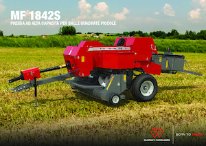 स्क्वायर बेलर Massey Ferguson SB 1842S