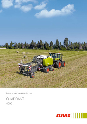 स्क्वायर बेलर Claas Quadrant 4000