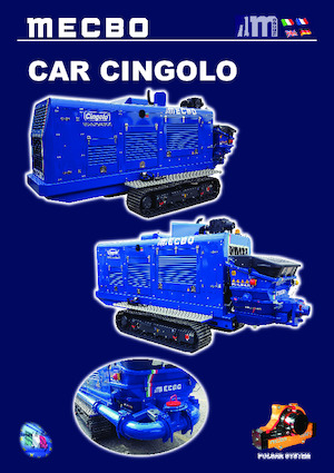 स्टेशनरी कंक्रीट पंप Mecbo Car Gingolgo P4.40