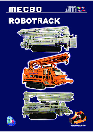 स्टेशनरी कंक्रीट पंप Mecbo RoboTrack 24 P6.80