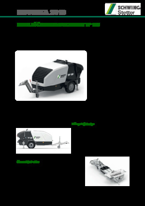 स्टेशनरी कंक्रीट पंप SCHWING-Stetter TP 100 E
