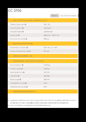 स्टील स्क्रैप कटर Epiroc CC 3700 S