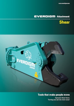 स्टील स्क्रैप कटर Everdigm ESS45