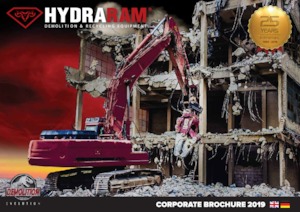 स्टील स्क्रैप कटर Hydra Ram HSS-34RV